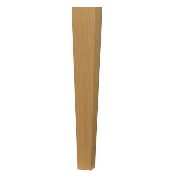 Osborne Wood Products 12 x 1 3/4 Four Sided Taper Chair Leg in Soft